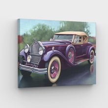 Laden Sie das Bild in den Galerie-Viewer, Vintage Car Packard Deluxe 1930 Canvas Paint by Numbers