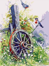 Load image into Gallery viewer, Vintage Wagon Wheel - Painting by numbers shop

