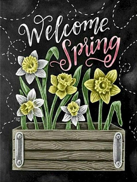 Welcome Spring - Painting by numbers shop