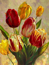 Laden Sie das Bild in den Galerie-Viewer, Yellow Red Tulips - Malen-nach-Zahlen-Shop