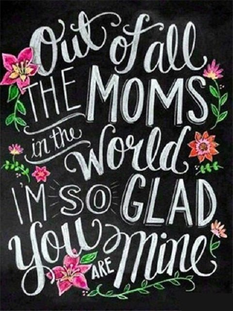 You Are My Mom - Painting by numbers shop